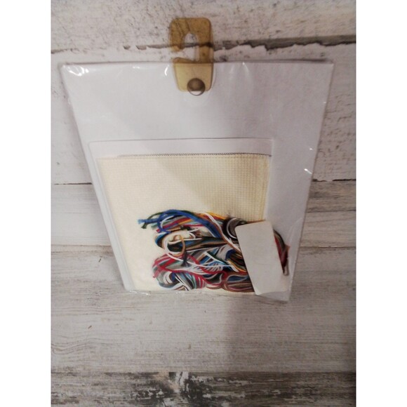 Dimensions Counted Cross Stitch Finally Time For Me 7 Inch X 5 In Dated 1999 New - Picture 10 of 11